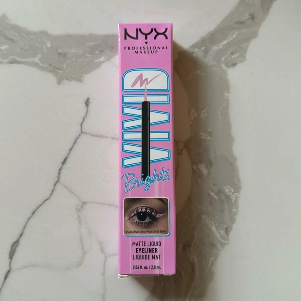 🌸5/$25🌸 NYX vivid brights matte liquid eyeliner in sneaky pink